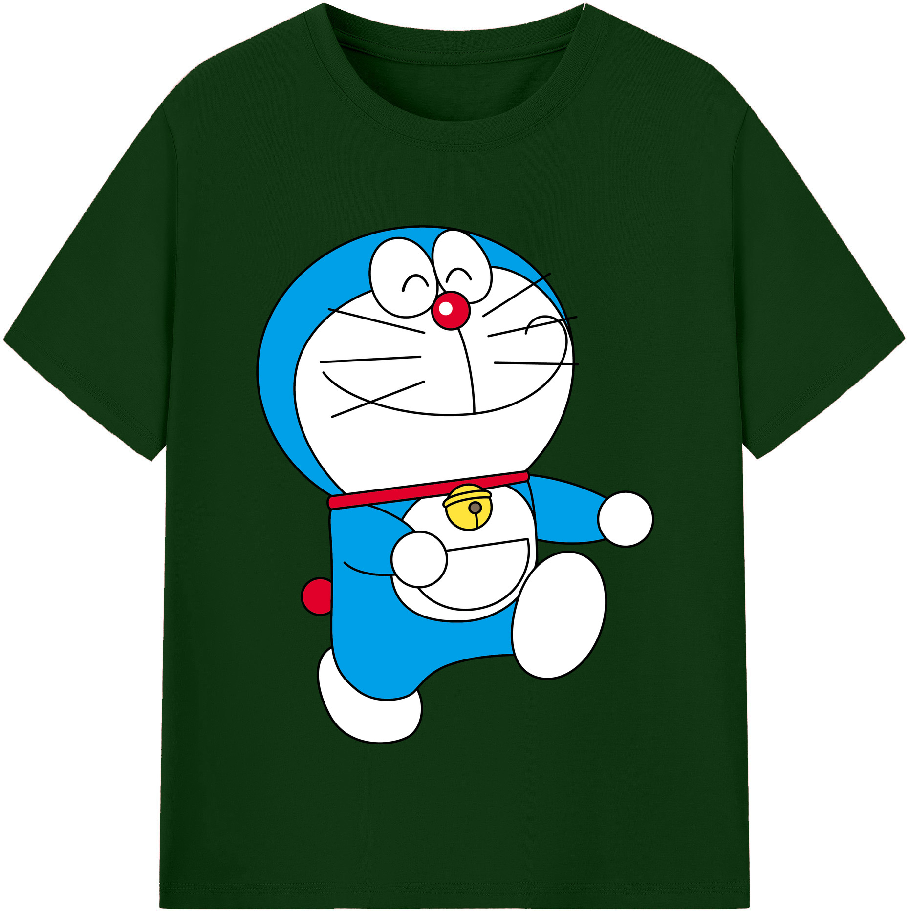 （画像用） ドラえもん Doraemon 綿100％半袖Tシャツ（フロントプリント）